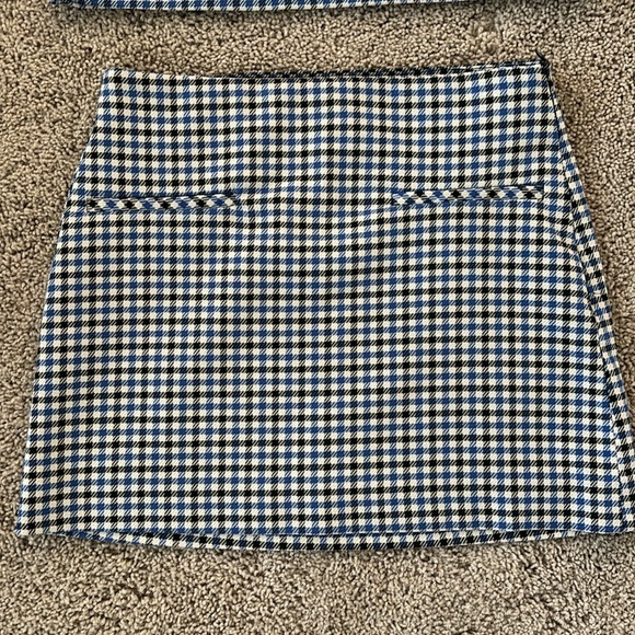 Zara plaid top and skirt - Picture 4 of 6